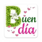 stickers de buenos dias.tardes android application logo